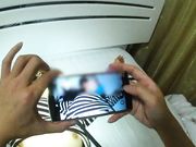 新年巨献2-性感气质美女KTV唱歌喝多了被带到酒店内裤塞到嘴里绑住手脚疯狂玩弄后边干边用手机拍摄特写!