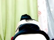 肉肉的微胖妞皮肤白皙和包皮过长的老公做爱