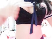 清纯姐姐穿上校服喊着好想要好想要 嗯~啊~嗯