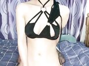 女友和小年轻男友啪啪做爱镜头前秒变打桩机