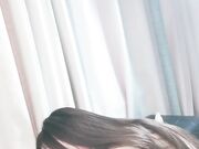 蓝色小背心极品御姐骑乘位爆操圆润美臀套弄