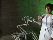 机器调教蝴蝶逼女人，逼逼特写