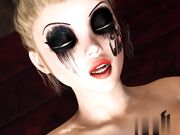 金发美女肛门妓女得到黑大鸡巴的性爱高潮