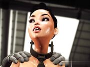 科幻监狱一个性感丰满的黑发女人玩弄大鸡巴