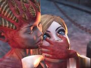 莉莉丝和她的性在黑暗城堡疯狂玩弄抽插