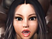 慾火焚身的新娘在地牢裡被大黑鸡巴調教