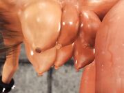 性感布娃娃黑发女人被大鸡巴疯狂深插内射