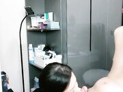 170CM御姐中场休息也不闲着假屌按摩器伺候