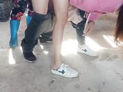 户外勾搭农民大哥激情4P啪啪后入爆草抽插