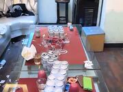 KTV现场直播丝袜少女被鸡巴深喉呕吐爆草深入