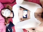 舞蹈系小母狗04年双马尾学妹撅高屁股主动求插