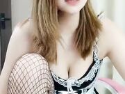 黑丝女仆的卡牌游戏 刷礼物提要求逼逼吸烟 扩阴器看逼 道具双插菊花和骚逼