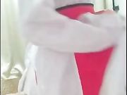 网红鹿少女扮演紫霞仙子被猛男啪啪