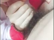 网红鹿少女扮演紫霞仙子被猛男啪啪