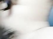 性感透视装黑丝带着面具跳舞