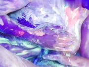 全身涂满萤光颜料，在黑光灯下做爱，视觉超冲击！