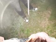 做爱途中突然遇到路人报警敲诈,无奈只能让姐姐被他操一次才肯罢休