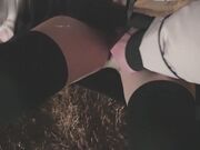 我的骚货女友每天都要用精液喂养她