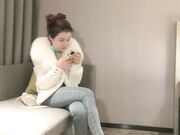 探花寻欢 时髦粉色红色内裤玩到一半被翻车