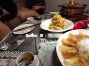 绿帽群P流出 约好友们吃饭 包房里扒光淫妻轮操
