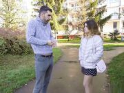 街头搭讪金发辣妹给钱就可以随便操