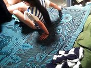 大爷不戴套干靓妹口水做润滑