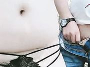 特会挑逗人眼镜御姐树林里野战