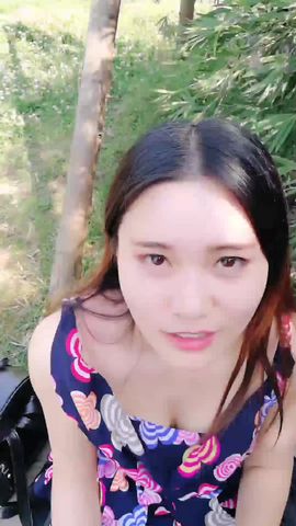 晨起公园搭讪性感美女打野战