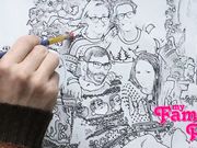 把自己粉粉的嫩穴献给爸爸内射