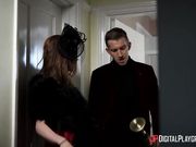 到家就迫不及待要大肉棒操的姐妹花