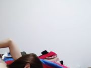 淫荡小骚妇自慰等炮友 来了后开始女上啪啪 最后直接内射