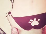 黑丝网袜猫女制服诱惑小骚猫女舞骚弄姿粉嫩小逼翘美臀等操