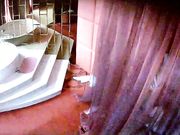 情趣酒店水滴摄像头偷拍胖哥带着有浓密黑森林的情人开房