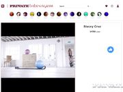 被男友露在短裤外大鸡巴诱惑的健身女孩