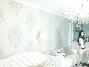 美女模特宛宛干净无毛馒头穴搔首弄姿挑逗诱惑自摸阴蒂