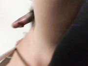 纹身社会哥和穿着情趣开裆内衣的小情妇啪啪一边手拿着自拍杆自拍