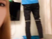 和炮友双人啪啪 口交上位骑乘快速抽插内射