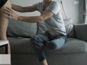 高挑尤物嫩模与长屌猛男激情一炮 热辣短裙撩人