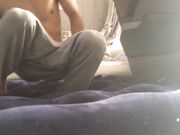 帅小伙抹点润滑液操红发黑丝富婆露脸