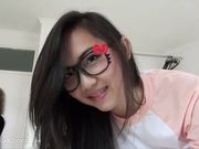 眼睛嫩妹口交的功夫真让人想试一下