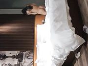 妖艳性感的气质美女秘书下班被公司总监带到酒店潜规则