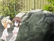 禽兽父亲跟两个女儿裸体洗温泉