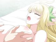 [桜都字幕组][720P][ばにぃうぉ～か～]OVAようこそ！スケベエルフの森へ-＃1-救世主様、村中のエルフ