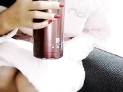 屁股下放了垫子高潮到喷水的骚货