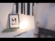 宅男性念意淫幻想强上性感女神-宅男视角