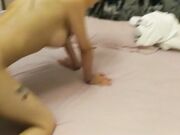 酒吧大奶DJ性感美女宾馆开房被后入啪啪