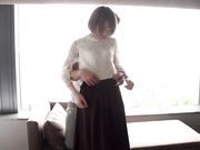 清爽美少女在自アンコム にったSめら然的性愛カリビれ身體中感受て