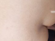 野外荒地无套后入新认识的炮友，大冬天的起了一屁股鸡皮疙瘩