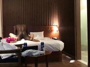 与X大漂亮女伴读性爱私拍流出 一顿烤肉就搞上床 后入怼操  黑白鲜明