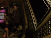 主播过生日叫上闺蜜朋友去KTV拉上服务生就开操场面淫乱口爆中出颜射